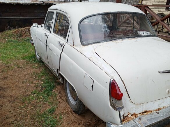 1961 ГАЗ 21 «Волга» 21В, серый, 85000 рублей - вид 2