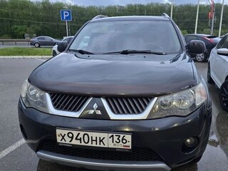2008 Mitsubishi Outlander II, чёрный, 1050000 рублей, вид 3