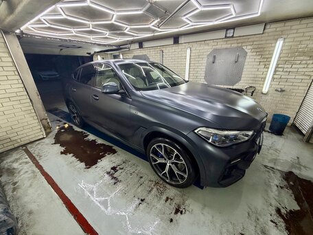 2021 BMW X6 40d III (G06), серый, 8550000 рублей, вид 5