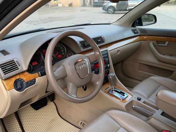 2007 Audi A4 III (B7), чёрный - вид 17