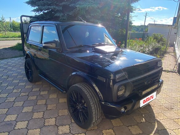 2021 Lada (ВАЗ) 2121 (4x4) Urban I Рестайлинг (2020), чёрный, 950000 рублей