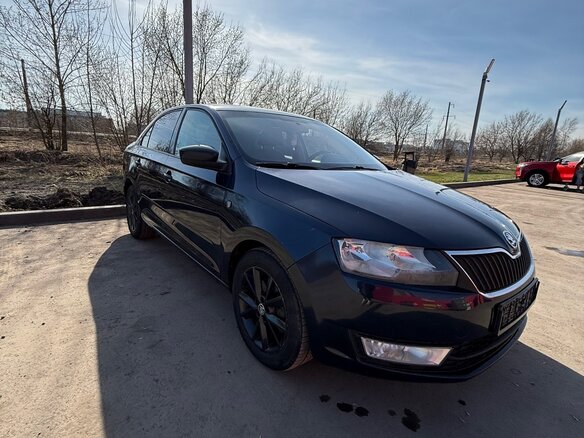 2016 Skoda Rapid I, синий, 830000 рублей - вид 7