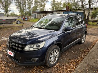 2012 Volkswagen Tiguan I Рестайлинг, синий, 900000 рублей, вид 1