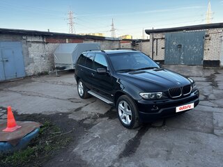 2005 BMW X5 3.0d I (E53) Рестайлинг, чёрный, 1370000 рублей, вид 4