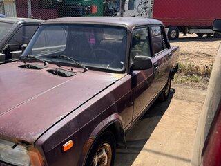 2006 Lada (ВАЗ) 2107, пурпурный, 400000 рублей, вид 2