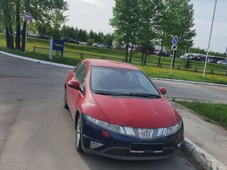 2008 Honda Civic VIII, чёрный, 400000 рублей, вид 4