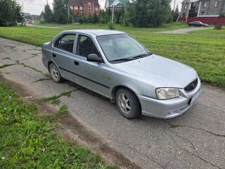 2007 Hyundai Accent ТагАЗ II, серебристый, 300000 рублей, вид 3