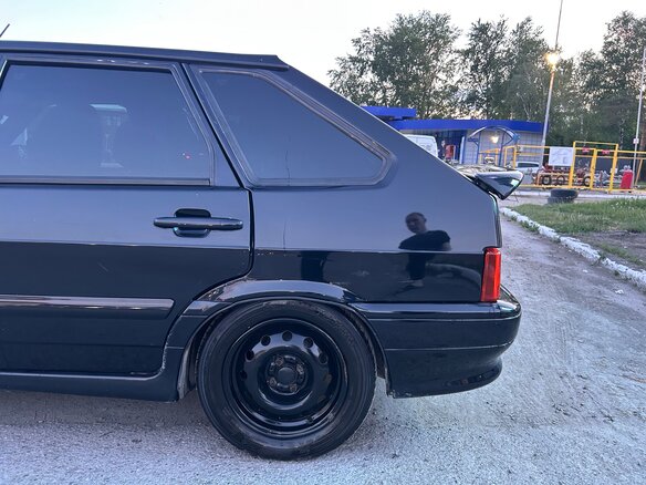 2009 Lada (ВАЗ) 2114, синий, 195000 рублей - вид 3