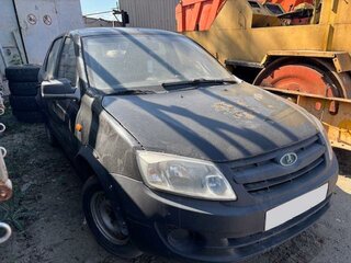 2013 Lada (ВАЗ) Granta I, чёрный, 105000 рублей, вид 2