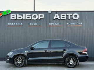 2018 Volkswagen Polo V Рестайлинг, чёрный, 1110000 рублей, вид 4