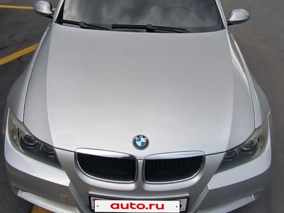 2007 BMW 3 серии 320i V (E90/E91/E92/E93), серебристый, 830000 рублей - вид 1