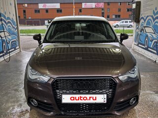2012 Audi A1 I (8X), коричневый, 1100000 рублей, вид 2