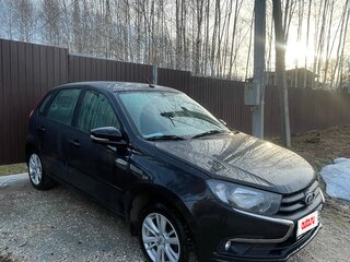 2021 Lada (ВАЗ) Granta I Рестайлинг, чёрный, 999000 рублей, вид 4