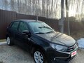 2021 Lada (ВАЗ) Granta I Рестайлинг, чёрный - вид 3
