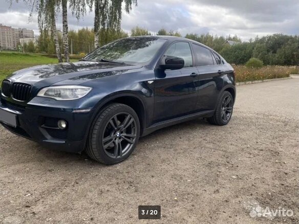 2012 BMW X6 30d I (E71) Рестайлинг, зелёный, 2350000 рублей
