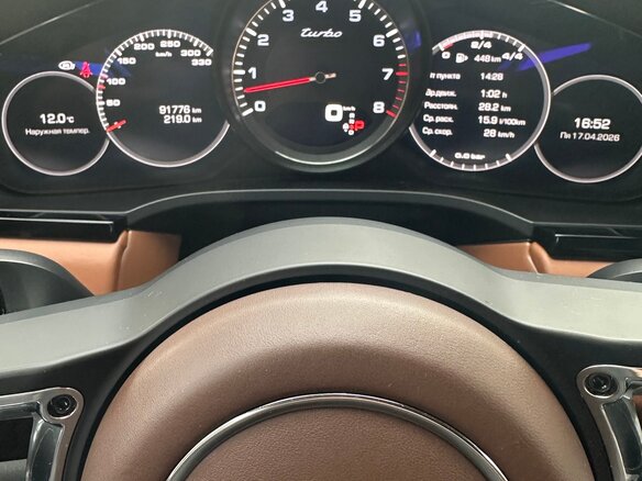 2019 Porsche Cayenne Turbo Coupé III, оранжевый, 8090000 рублей - вид 8
