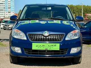 2011 Skoda Fabia II Рестайлинг, синий, 545000 рублей, вид 5