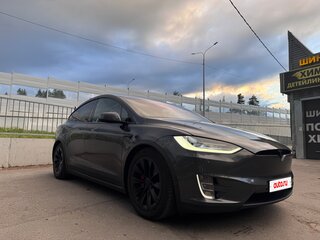 2020 Tesla Model X Performance I, серый, 5300000 рублей, вид 4