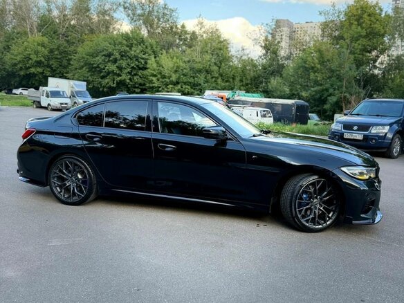 2019 BMW 3 серии 330i VII (G2x), чёрный, 3985000 рублей - вид 7