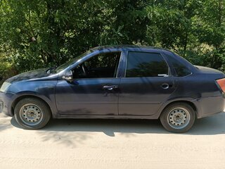 2012 Lada (ВАЗ) Granta I, синий, 270000 рублей, вид 5