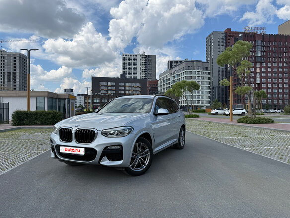 2019 BMW X3 20d xDrive III (G01), серебристый, 4600000 рублей - вид 3