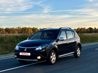 2011 Renault Sandero Stepway I, чёрный, 590000 рублей, вид 1