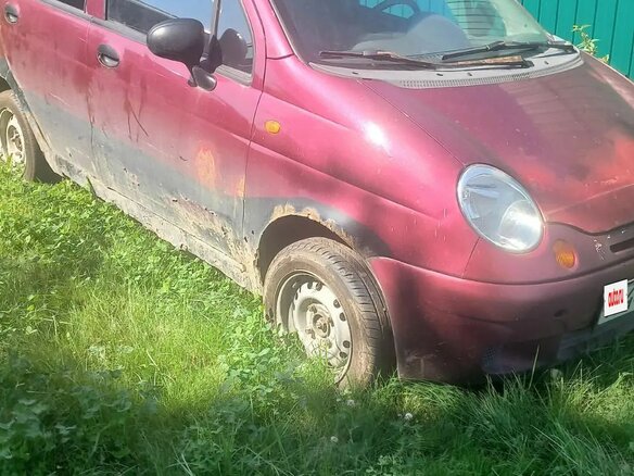 2008 Daewoo Matiz I Рестайлинг, пурпурный - вид 1