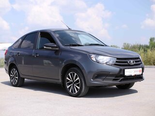 2024 Lada (ВАЗ) Granta I Рестайлинг, серый, 884000 рублей, вид 3