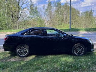2015 Toyota Camry VII (XV50) Рестайлинг, чёрный, 2222000 рублей, вид 5