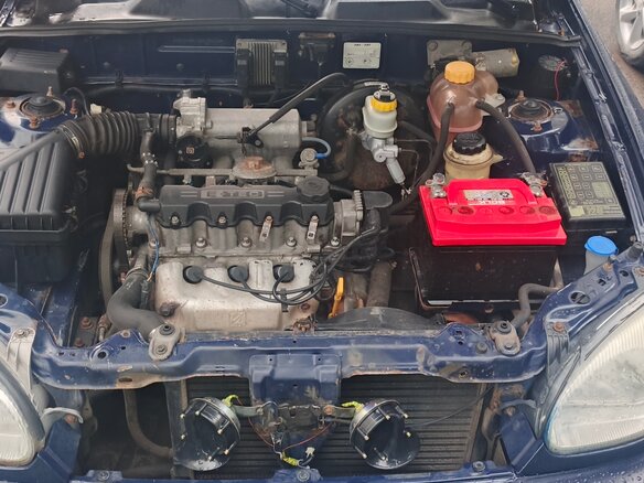 2008 Chevrolet Lanos I, синий, 160000 рублей - вид 8