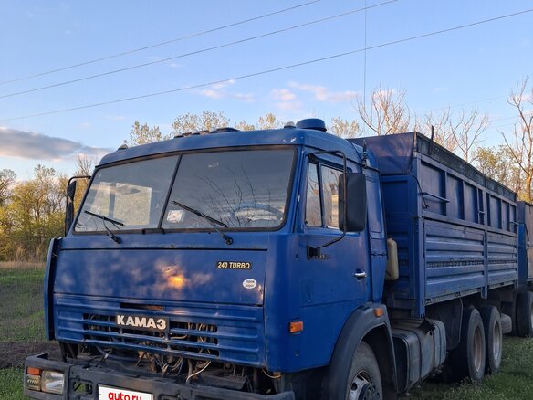 2001 КамАЗ 53215, синий, 900000 рублей - вид 2