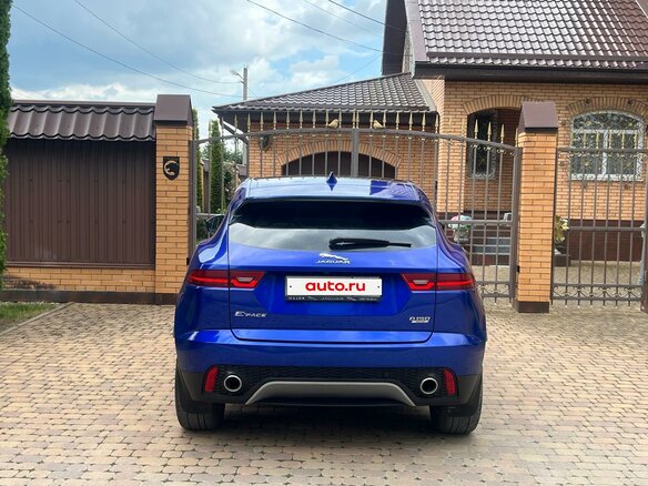 2019 Jaguar E-Pace I, синий - вид 5