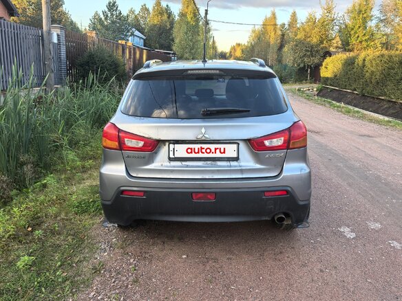 2012 Mitsubishi ASX I Рестайлинг, серый, 700000 рублей - вид 3