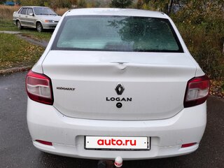 2014 Renault Logan II, белый, 400000 рублей, вид 3