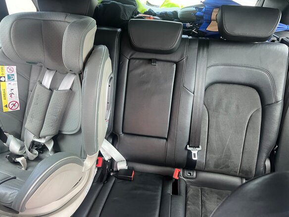 2014 Audi Q5 I (8R) Рестайлинг, синий, 1750000 рублей - вид 5