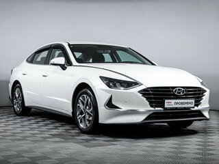 2021 Hyundai Sonata VIII (DN8), белый, 2425000 рублей, вид 3