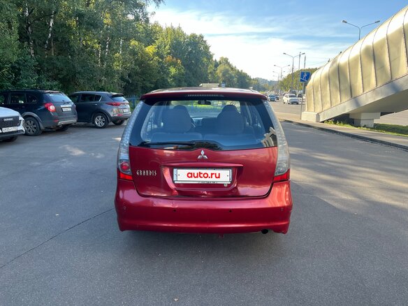 2007 Mitsubishi Grandis I, красный, 400000 рублей - вид 5