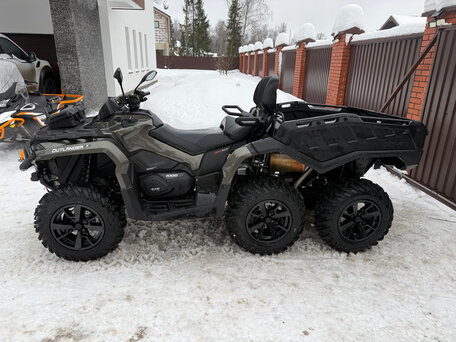 2025 BRP Can-Am Outlander Max 6x6 XU+ 1000 T, зелёный, 2400000 рублей, вид 5