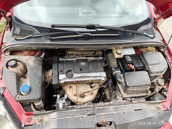 2001 Peugeot 307 I, красный, 190000 рублей - вид 7