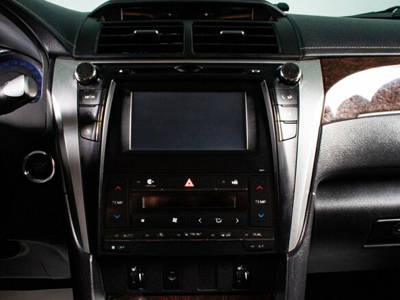 2016 Toyota Camry VII (XV50) Рестайлинг, чёрный - вид 12