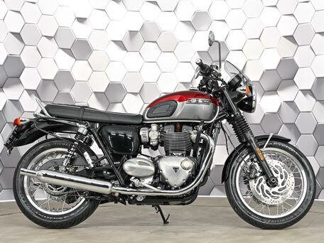 2023 Triumph Bonneville T120, красный, 1299000 рублей, вид 3