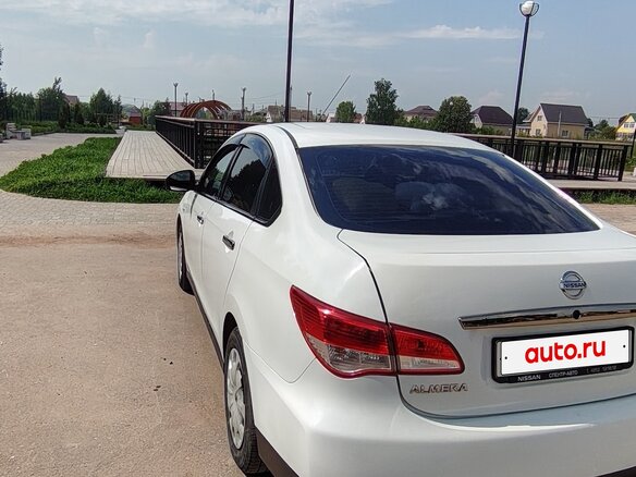 2013 Nissan Almera III (G15), белый, 670000 рублей - вид 16