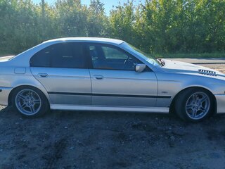 2002 BMW 5 серии 530d IV (E39) Рестайлинг, серебристый, 450000 рублей, вид 5
