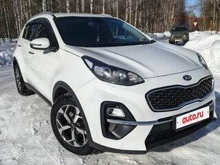 2019 Kia Sportage IV Рестайлинг, белый, 2390000 рублей, вид 4