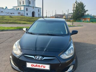 2011 Hyundai Solaris I, чёрный, 870000 рублей, вид 5