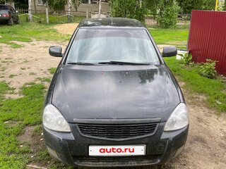 2007 Lada (ВАЗ) Priora I, чёрный, 270000 рублей, вид 3