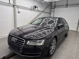 2013 Audi A8 Long III (D4) Рестайлинг, чёрный, 2100000 рублей, вид 1