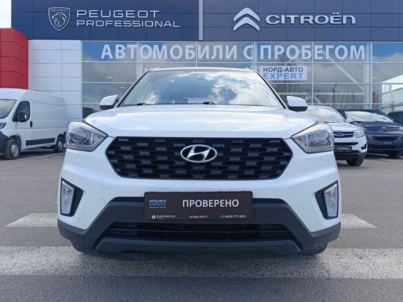 2020 Hyundai Creta I Рестайлинг, белый, 1960000 рублей - вид 1