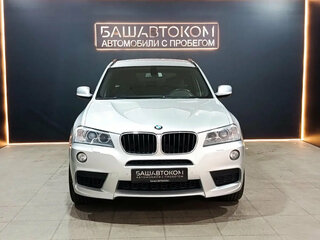 2012 BMW X3 28i xDrive II (F25), серебристый, 1497000 рублей, вид 2