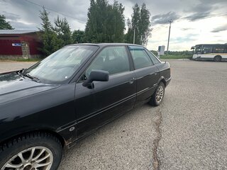 1991 Audi 80 IV (B3), чёрный, 115000 рублей, вид 5